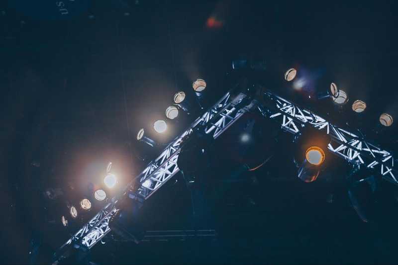 Stage and Trusses